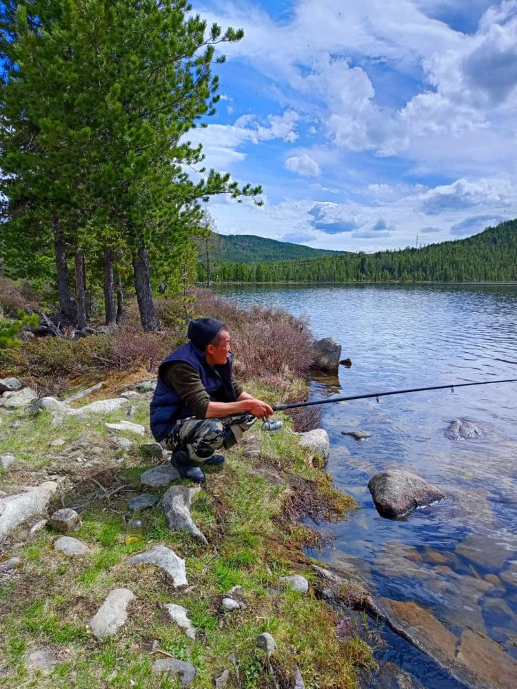 Рыбалка на озере Игисту-Кель