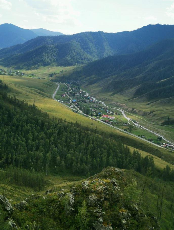 Село Хабаровка на Алтае Онгудайский район