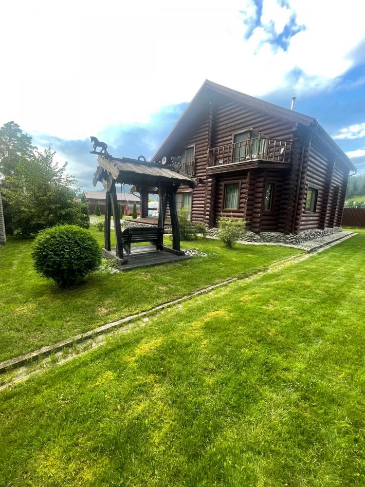 Аренда коттеджа в Горном Алтае у реки Катунь