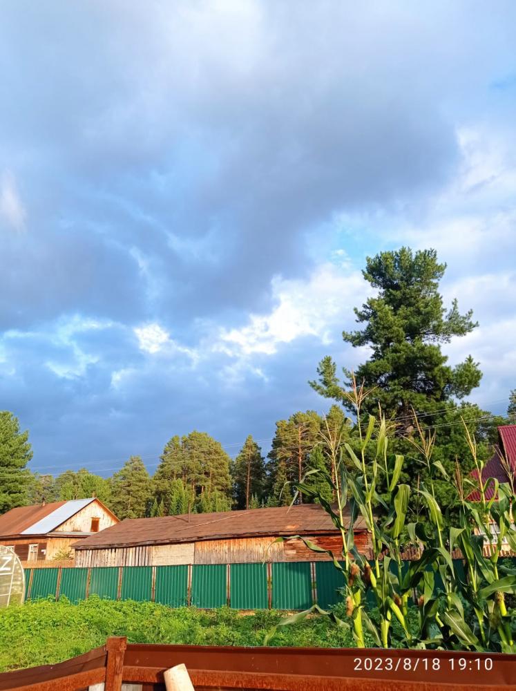 Облака в Турочаке