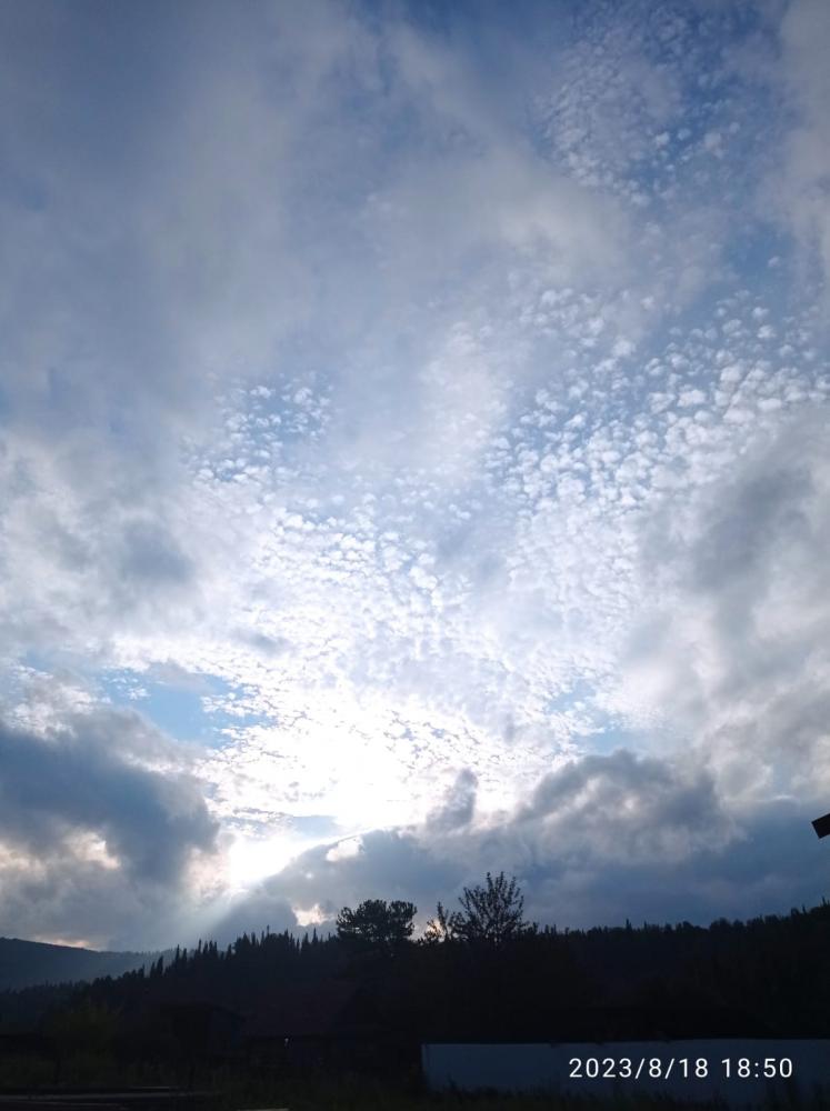 Облака в Турочаке