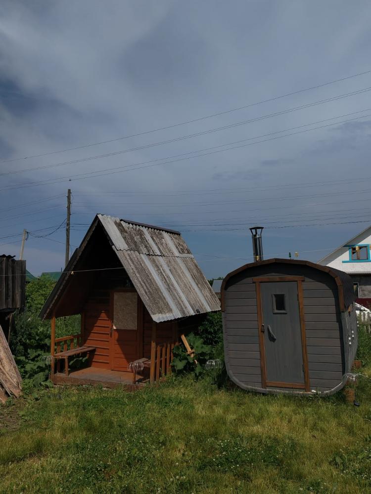 Бунгало и баня-бочка