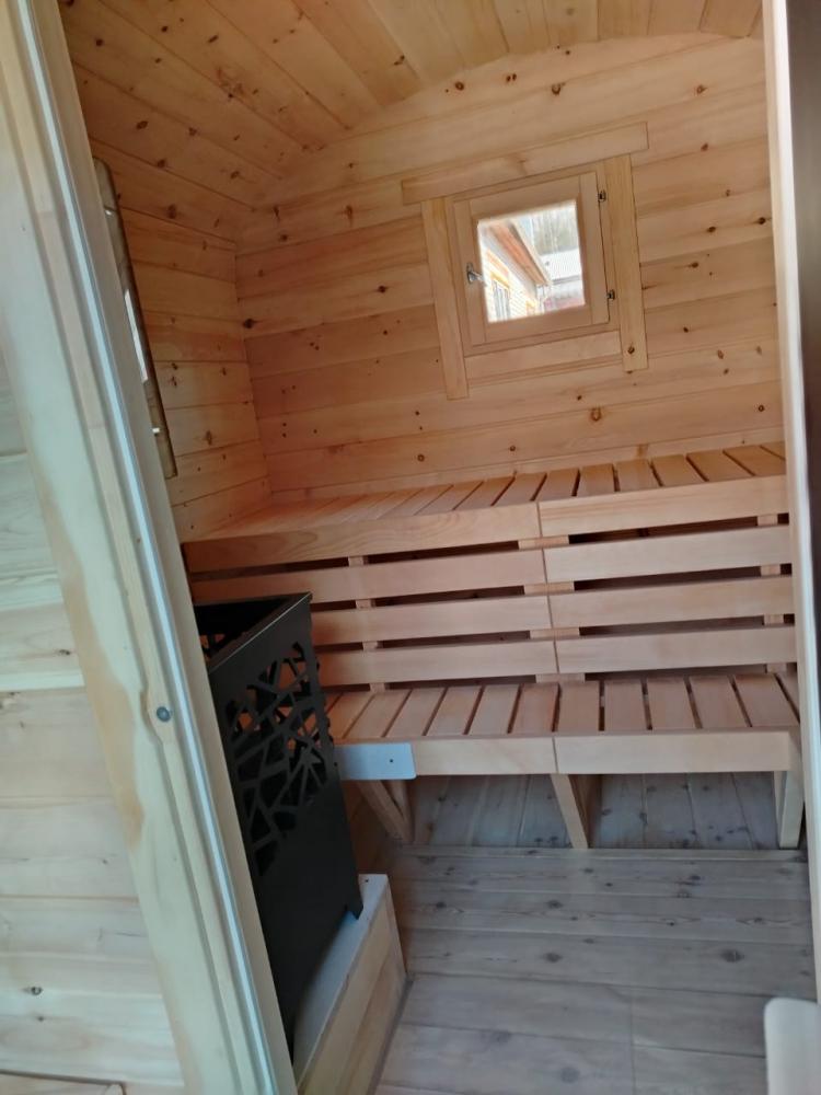 Новая баня-бочка