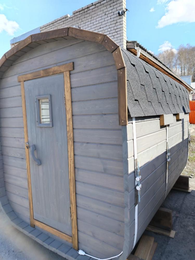 Новая баня-бочка