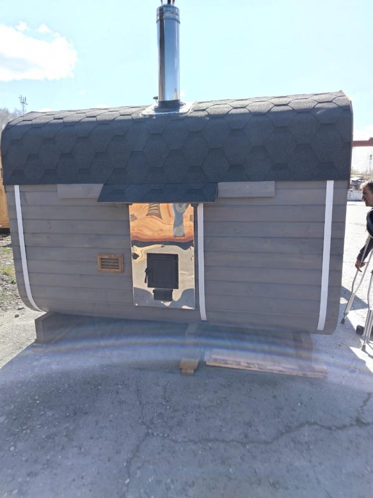 Новая баня-бочка