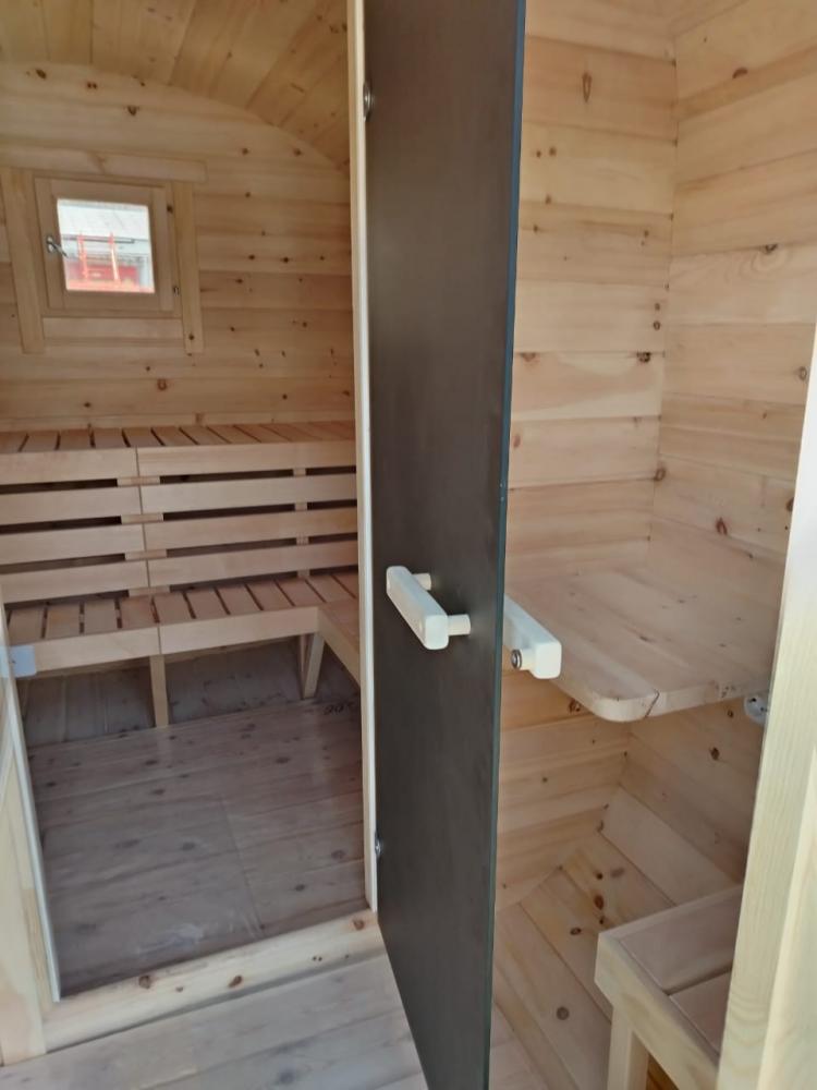 Новая баня-бочка