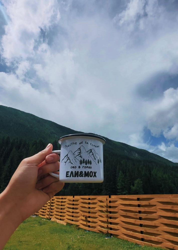 Отдых в Акташе на Алтае с видом на горы и реку