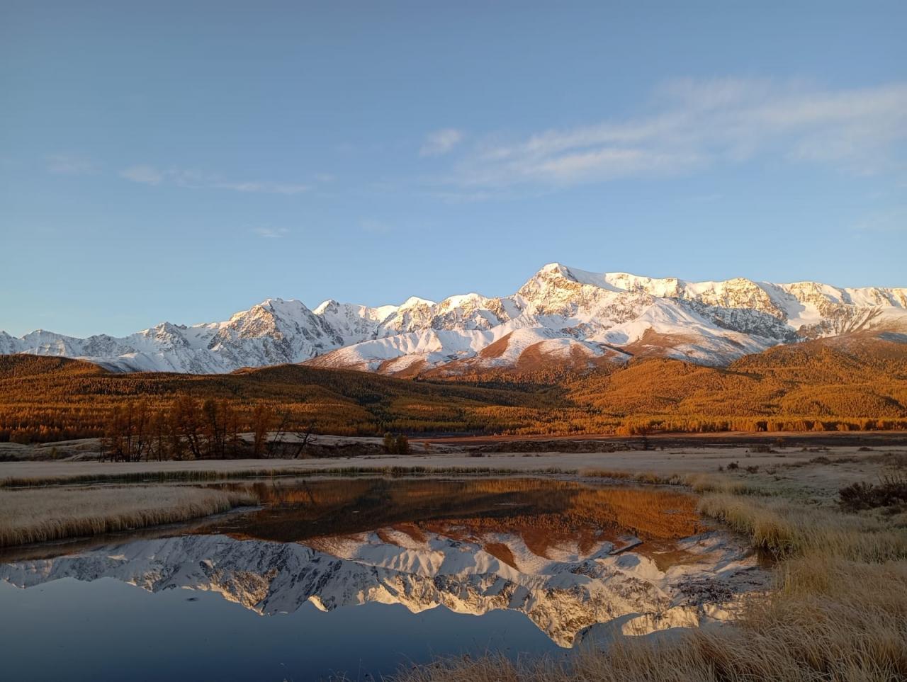 Рядом озеро Джангысколь на плато Ештыколь достопримечательности Алтая