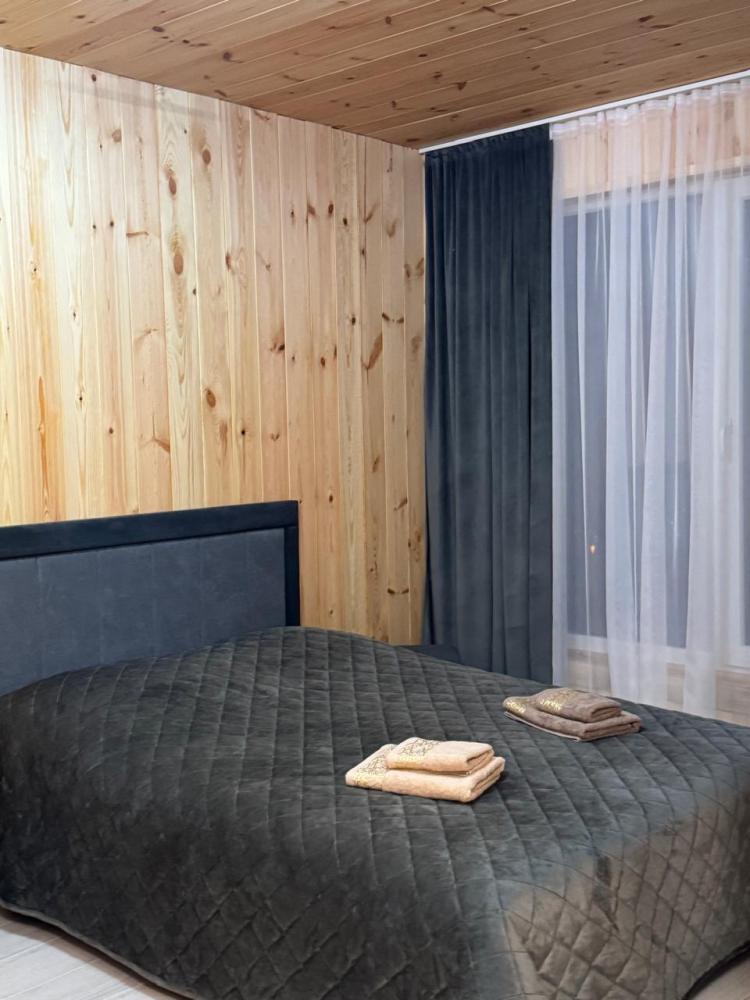 Номер благоустроенный с двуспальной кроватью и диваном