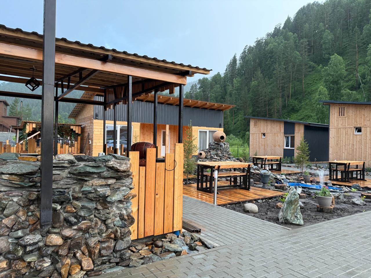 База отдыха у реки на Алтае "Горный рай" село Узнезя