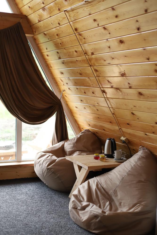 Дом А-фрейм 4-местный благоустроенный Инегень Алтай 