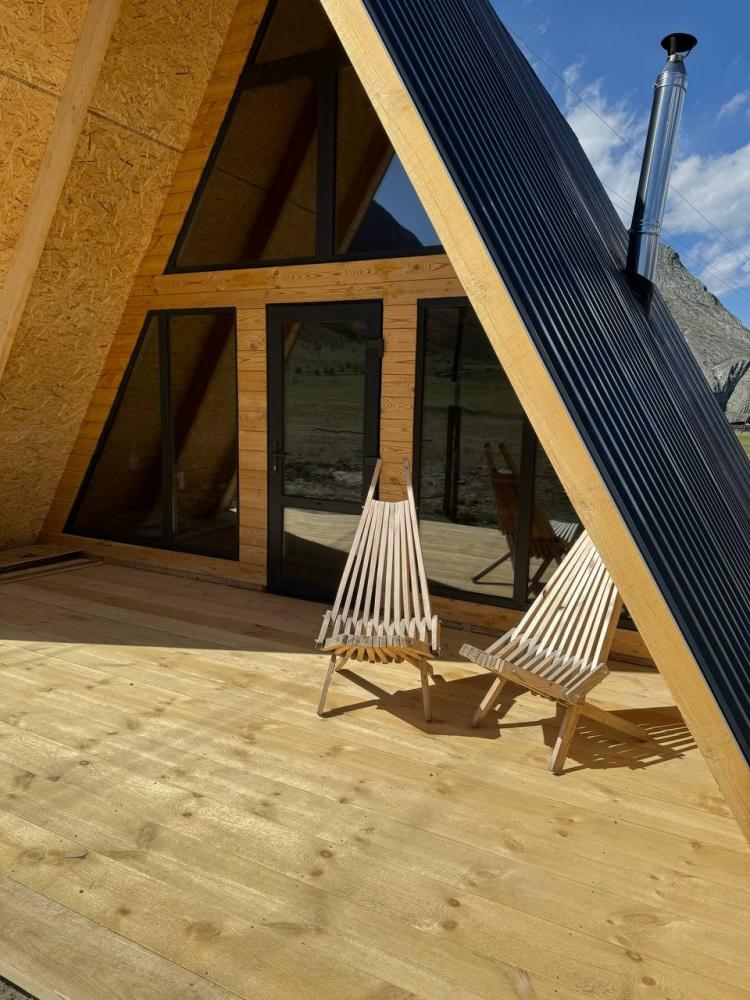 Дом А-фрейм 4-местный благоустроенный Инегень Алтай 