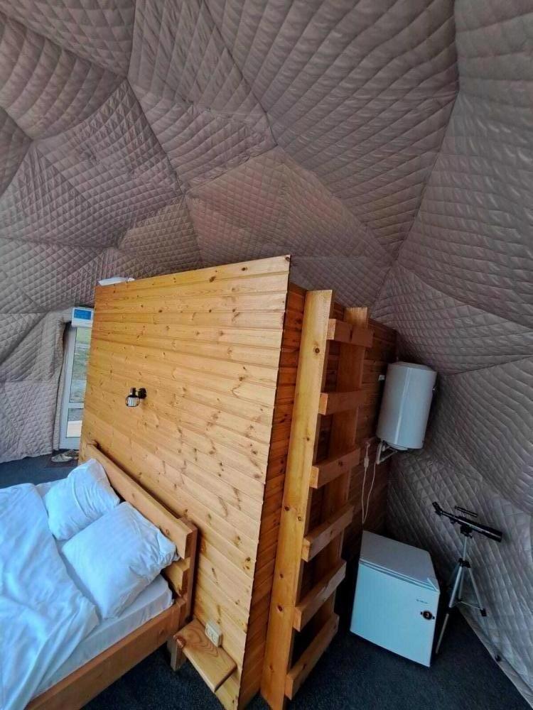 Купольный дом на Алтае в селе Инегень