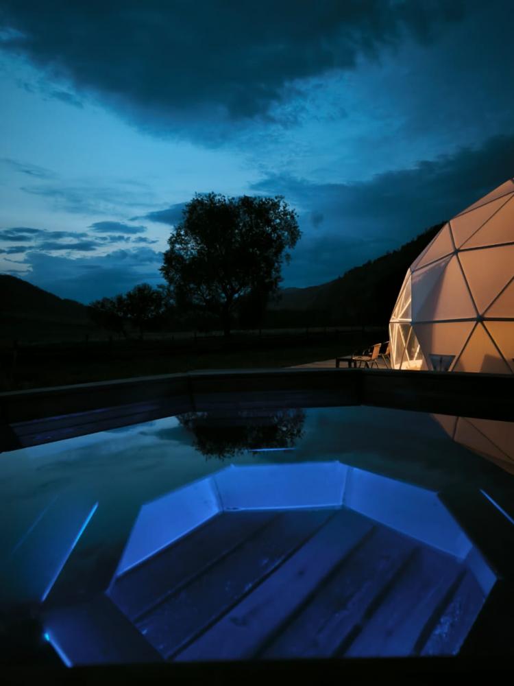 Купольная база отдыха на Алтае "Заречье" Шебалинский район