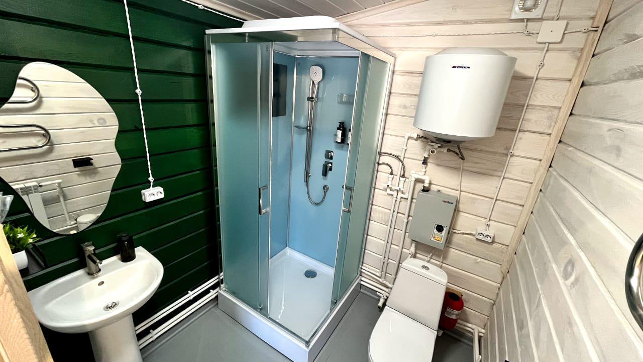 Санузел в 2-х этажном доме