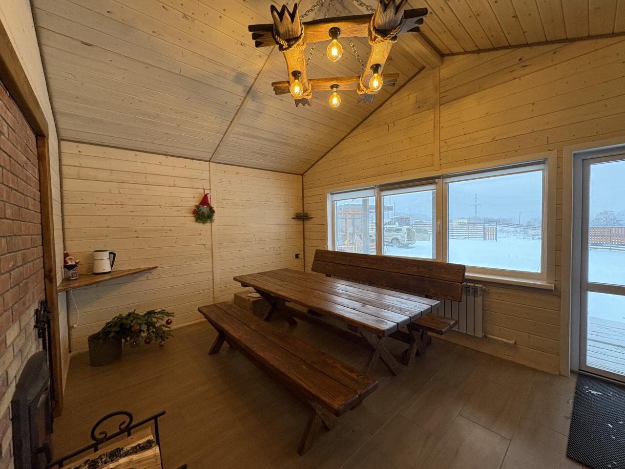 Баня на усадьбе Менжелик