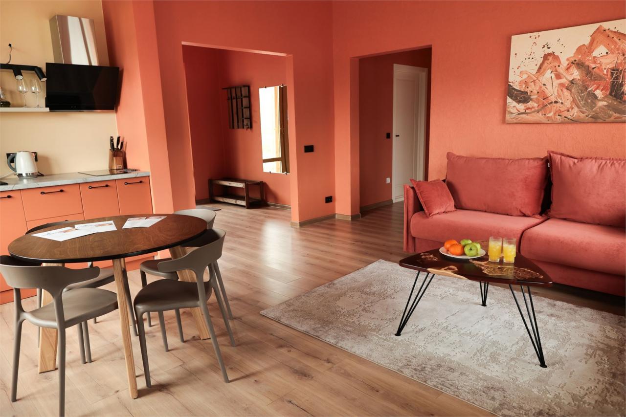 Дуплекс (1/2) терракотовый