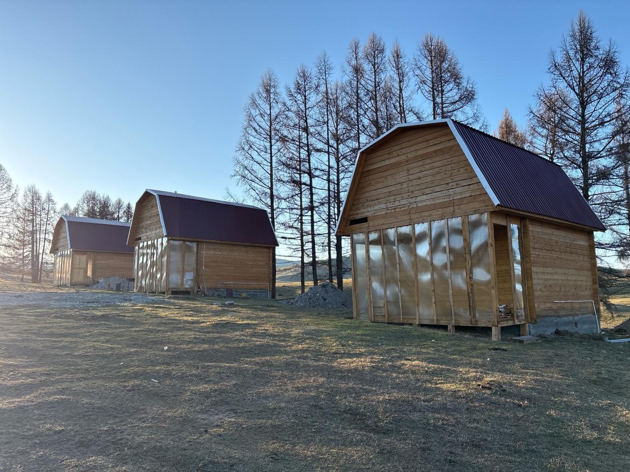 База отдыха "Манул" на Алтае у перевала Кату-Ярык  