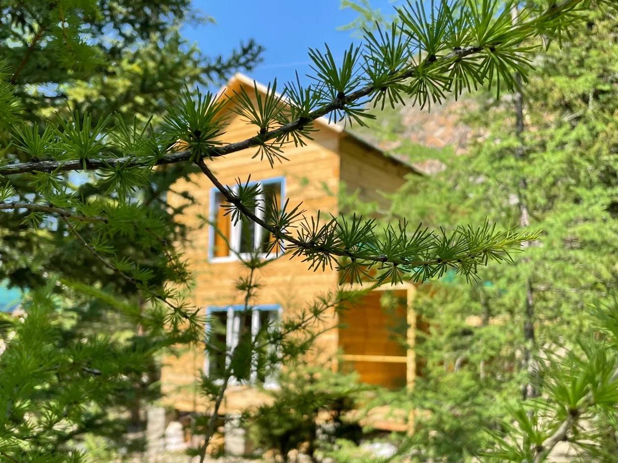 Гостевой дом "Сила Гор" в Акташе на Алтае у реки