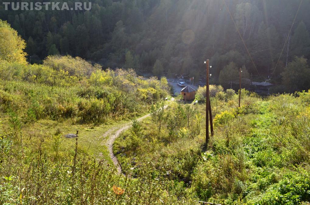 Вид от Денисовой пещеры