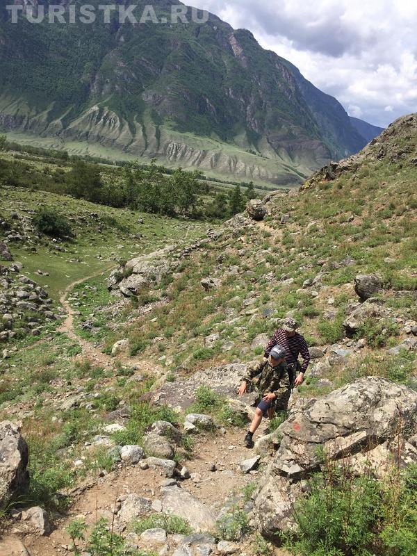 Дорога к водопаду Учар