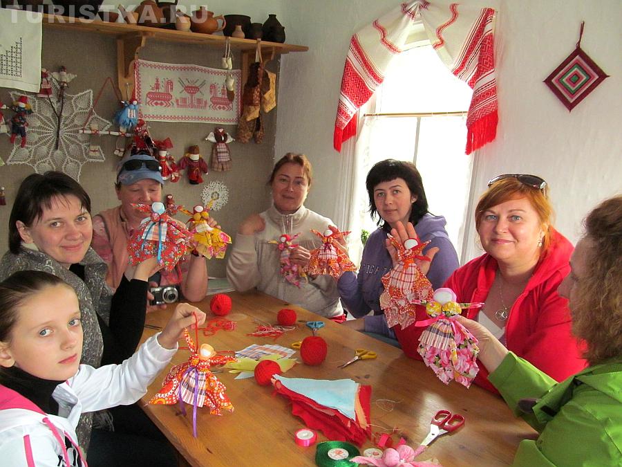 Мастер-класс в музее куклы