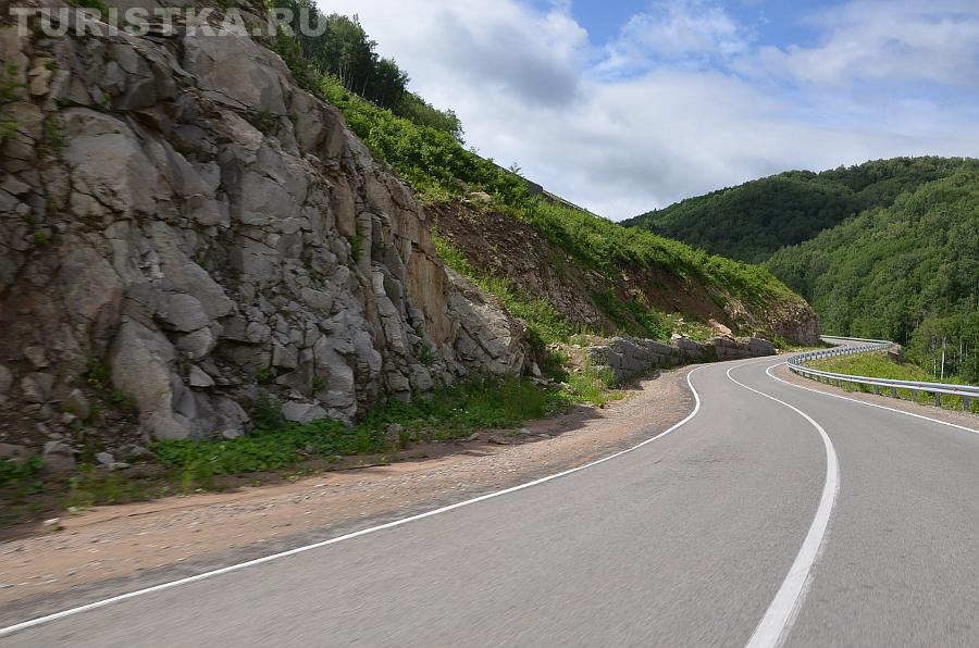 Дорога к Белокурихе-2, начало серпантина