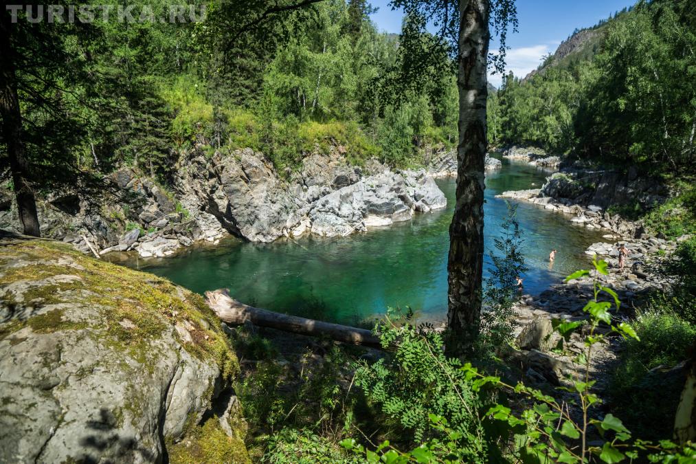 Девичьи плесы на реке Кумир