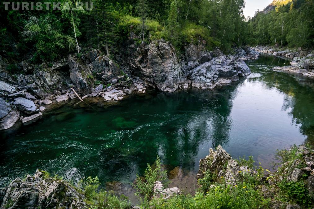 Девичьи плесы на реке Кумир