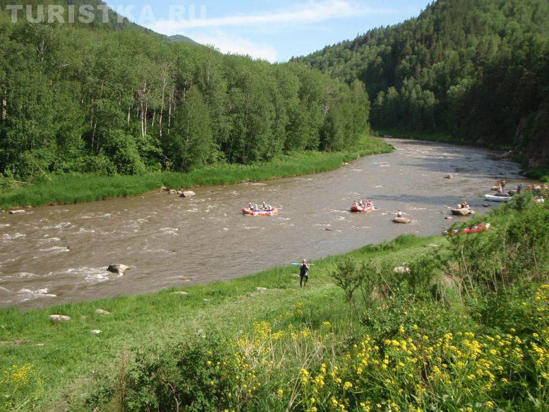 Рафтинг на Алтае