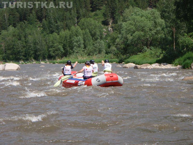 Сплав по реке Песчаная на Алтае