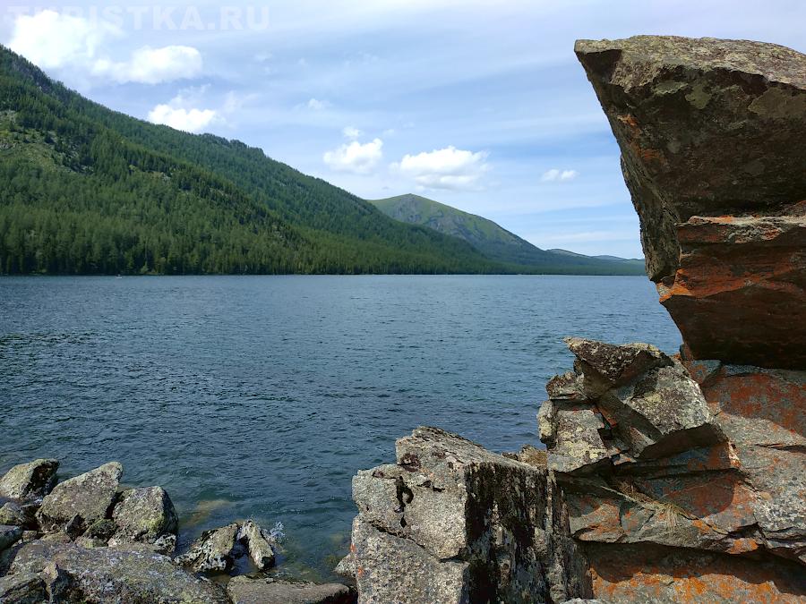 Нижнее Мультинское озеро, на левом берегу