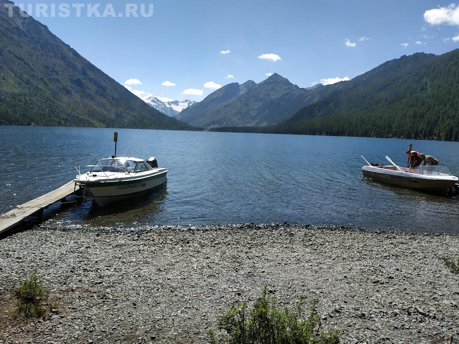 Катера на Нижнем Мультинском озере