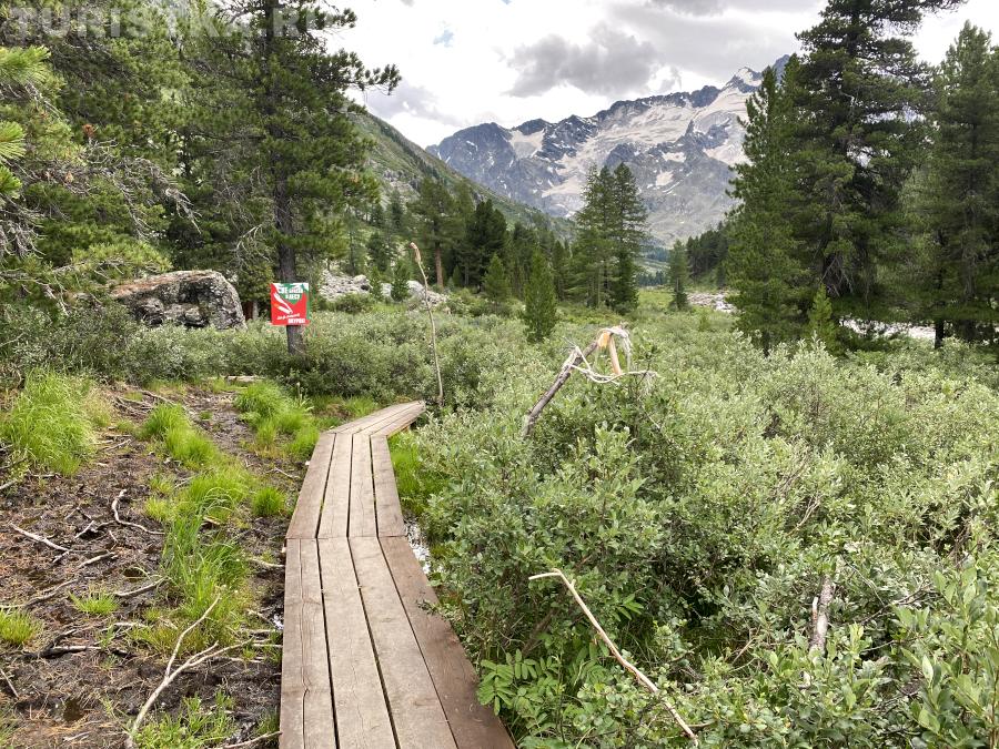 Дорога к озеру Поперечное