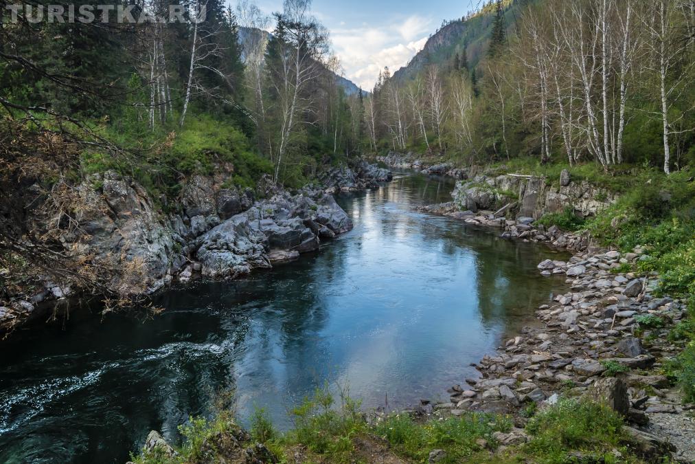 Девичьи плесы на реке Кумир