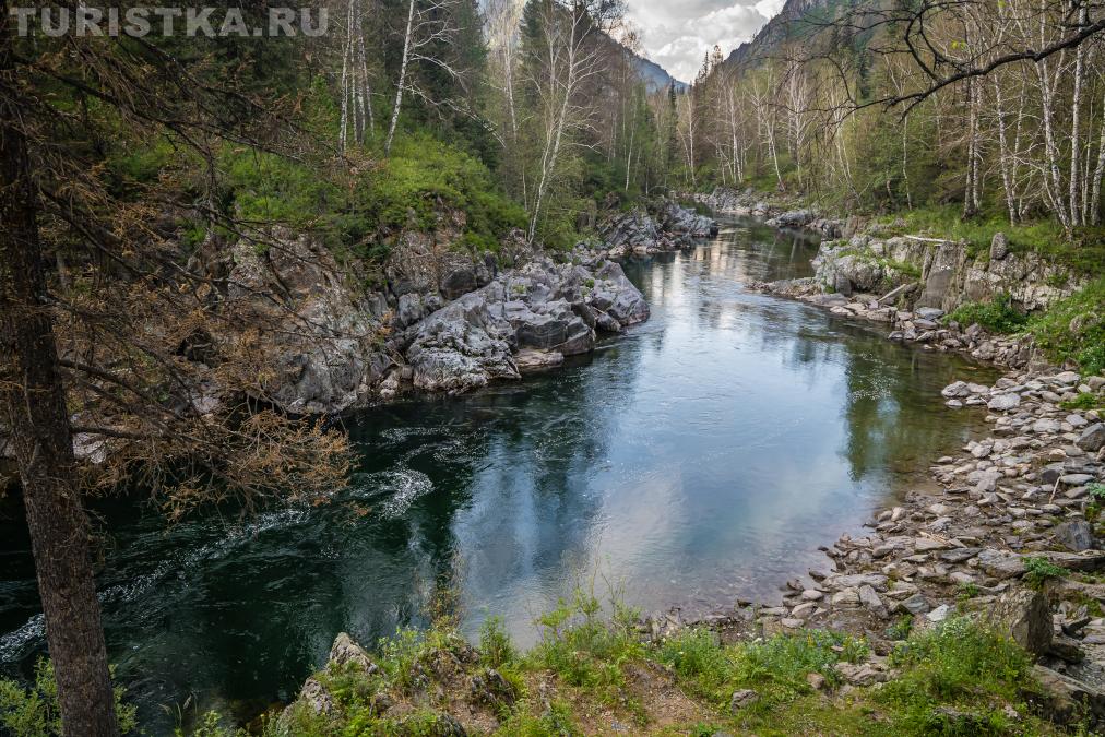 Девичьи плесы на реке Кумир