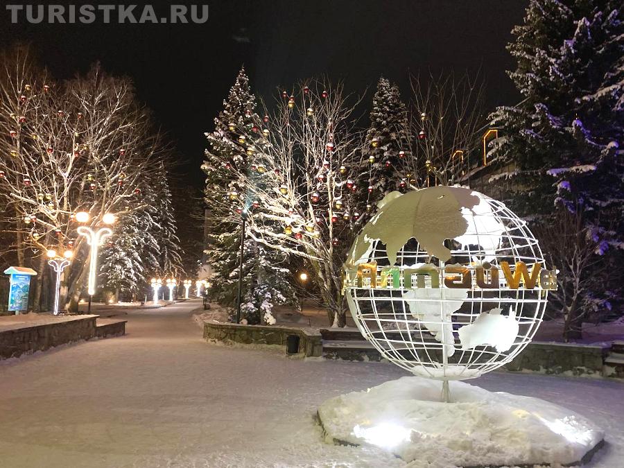 Территория санатория Алтай-West