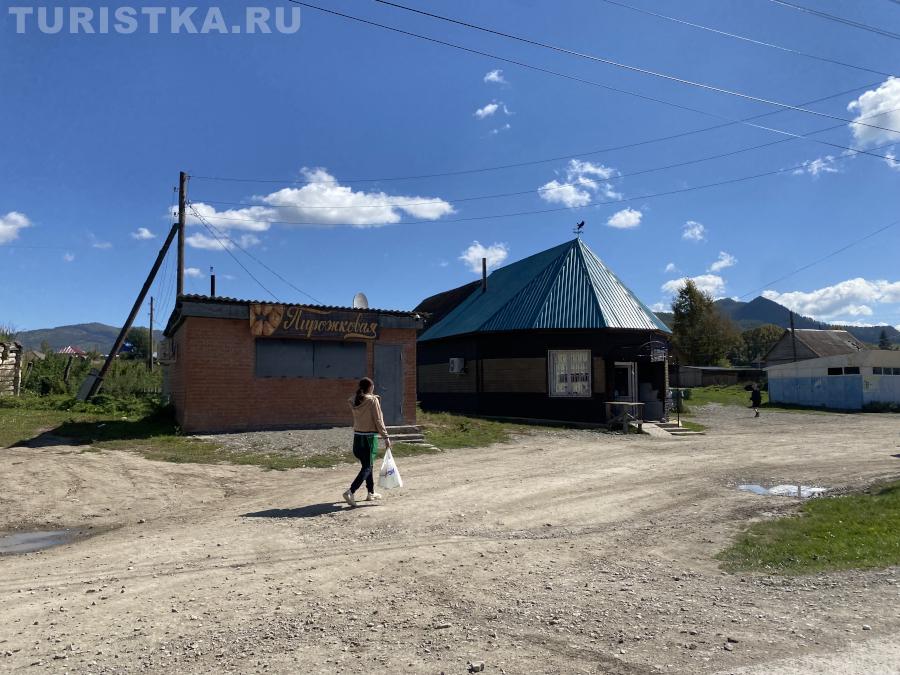 В центре села Черный Ануй