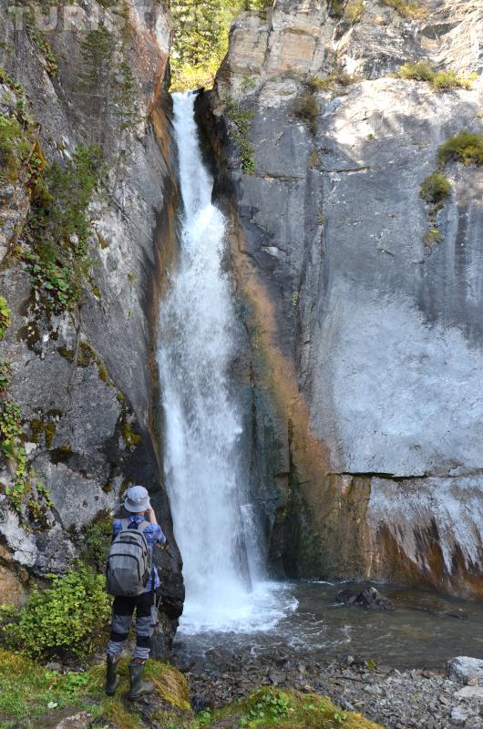 Водопад Двойной прыжок или Йог на реке Шинок