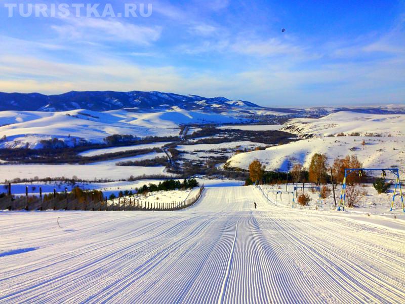 Горнолыжный комплекс "Давегор" на Алтае