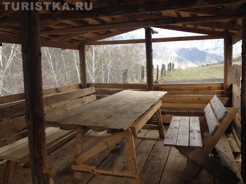 Беседка-кухня