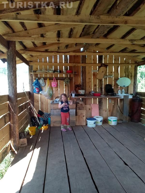 Беседка-кухня