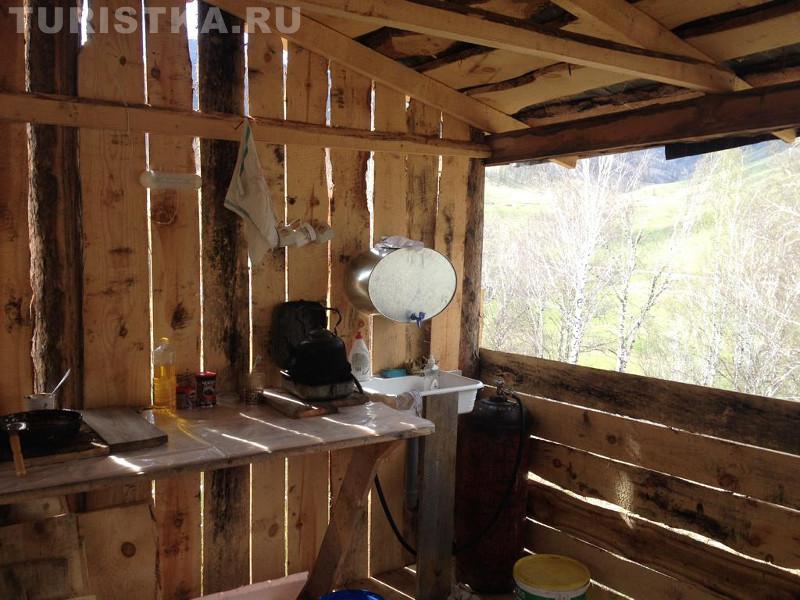 Беседка-кухня