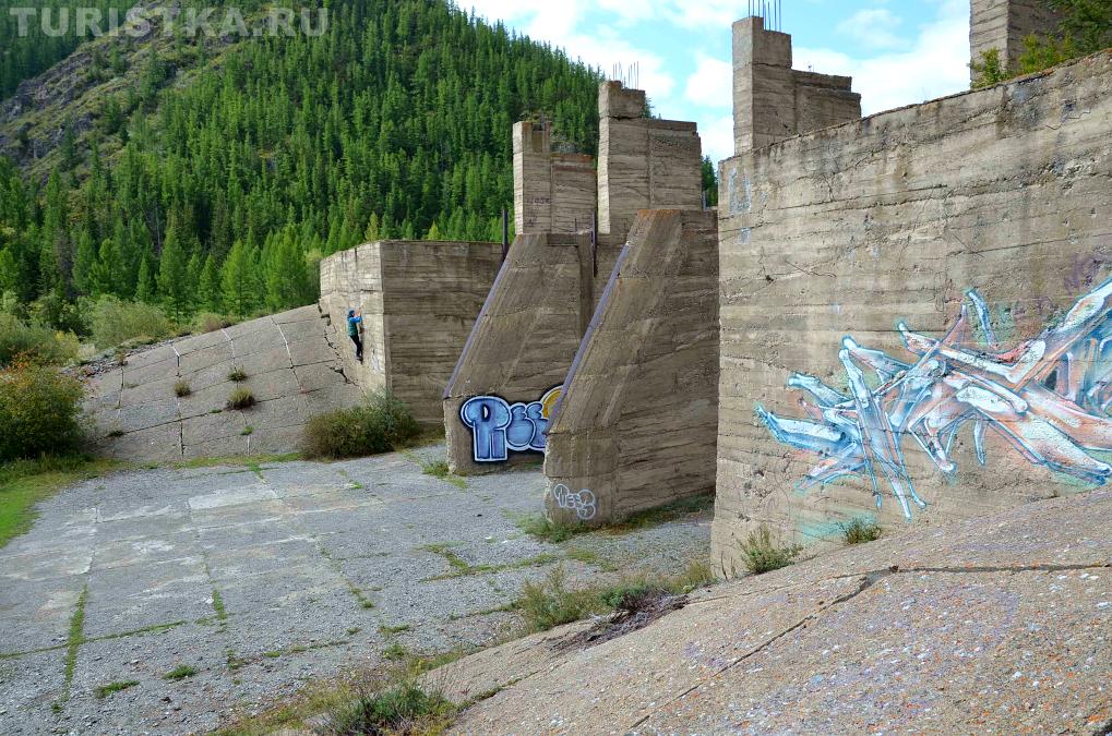 Недостроенная Акташская ГЭС