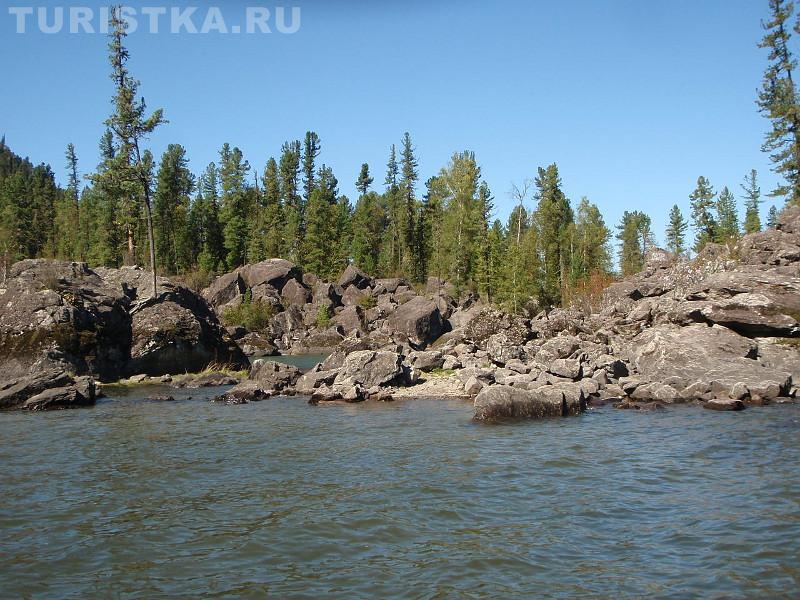 Подплываем к Каменному заливу