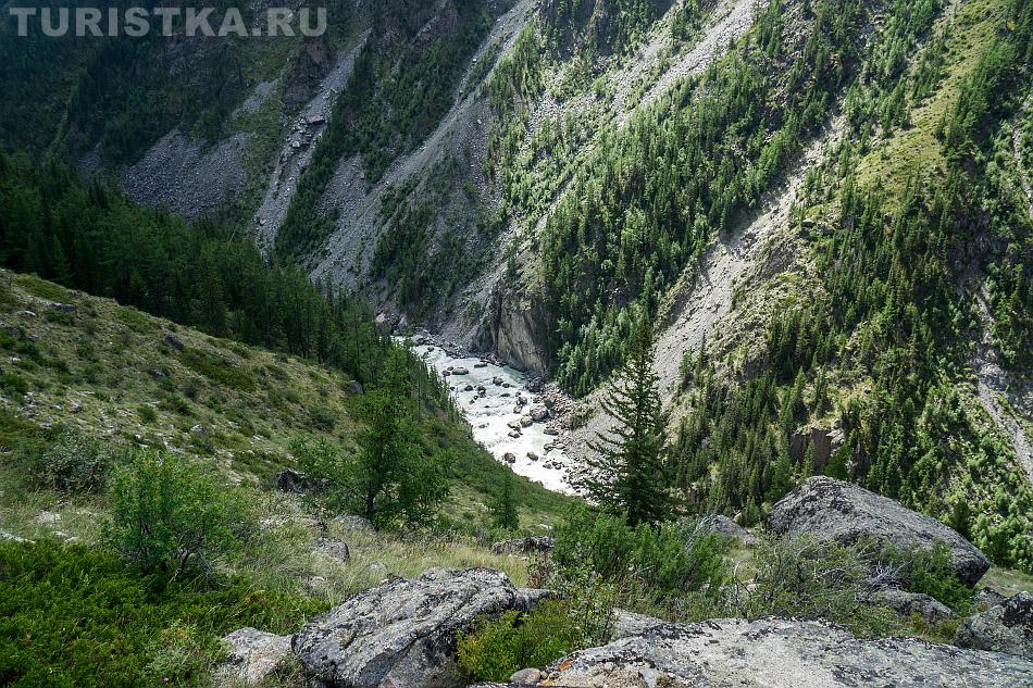 Ущелье Аргута с порогом Карагемский прорыв