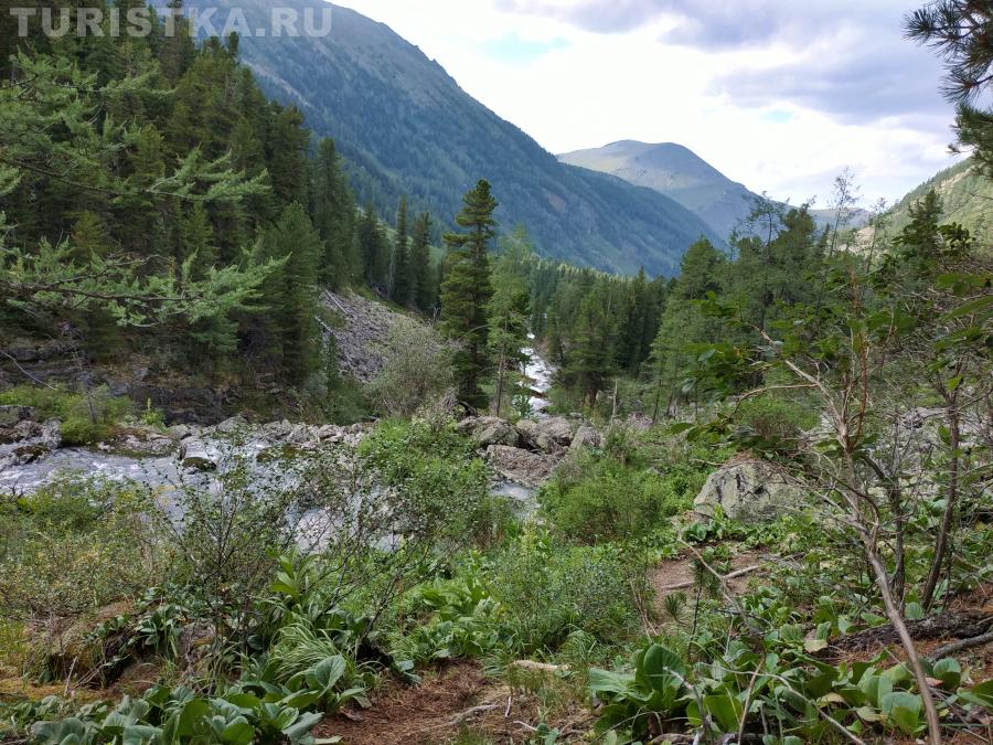 По дороге к озеру Крепкое