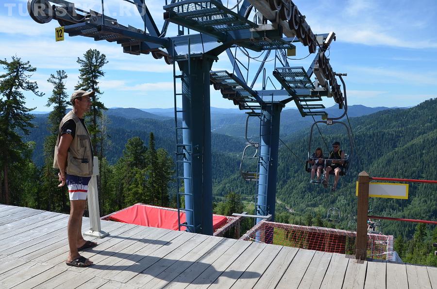 Кресельный подъемник на гору Кокуя