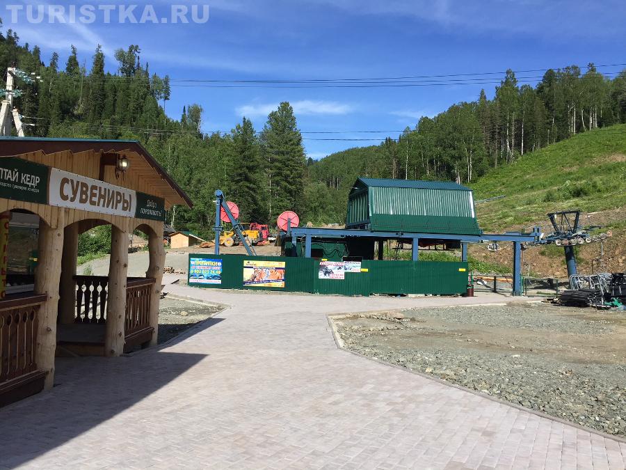 Нижняя станция подъемника