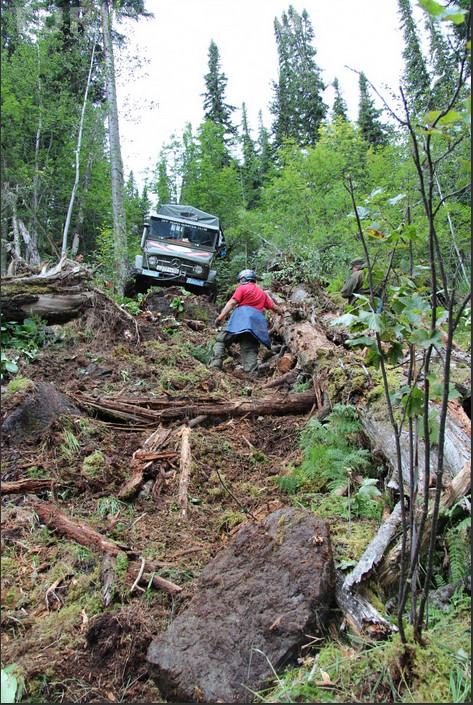 Спуск в долину Чулышмана